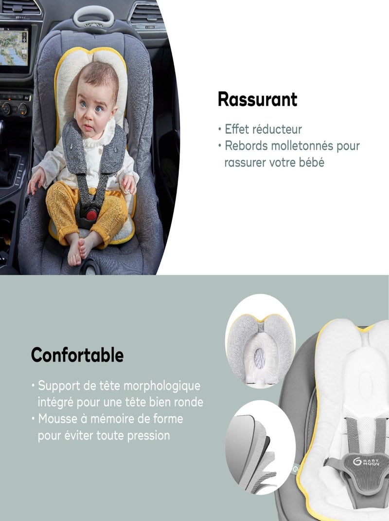 Cosymorpho Fresh Smokey Coussin Réducteur pour Bébé 'Babymoov' Gris - Kiabi