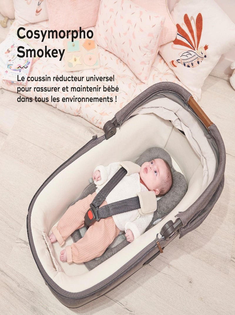 Cosymorpho Smokey Coussin Réducteur Universel pour Bébé 'Babymoov' Gris foncé - Kiabi