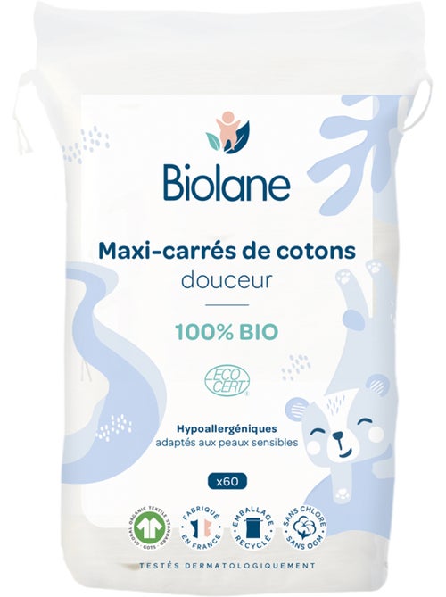 Cotons douceur 100% bio biolane - Kiabi Cotons douceur 100% bio biolane - Kiabi