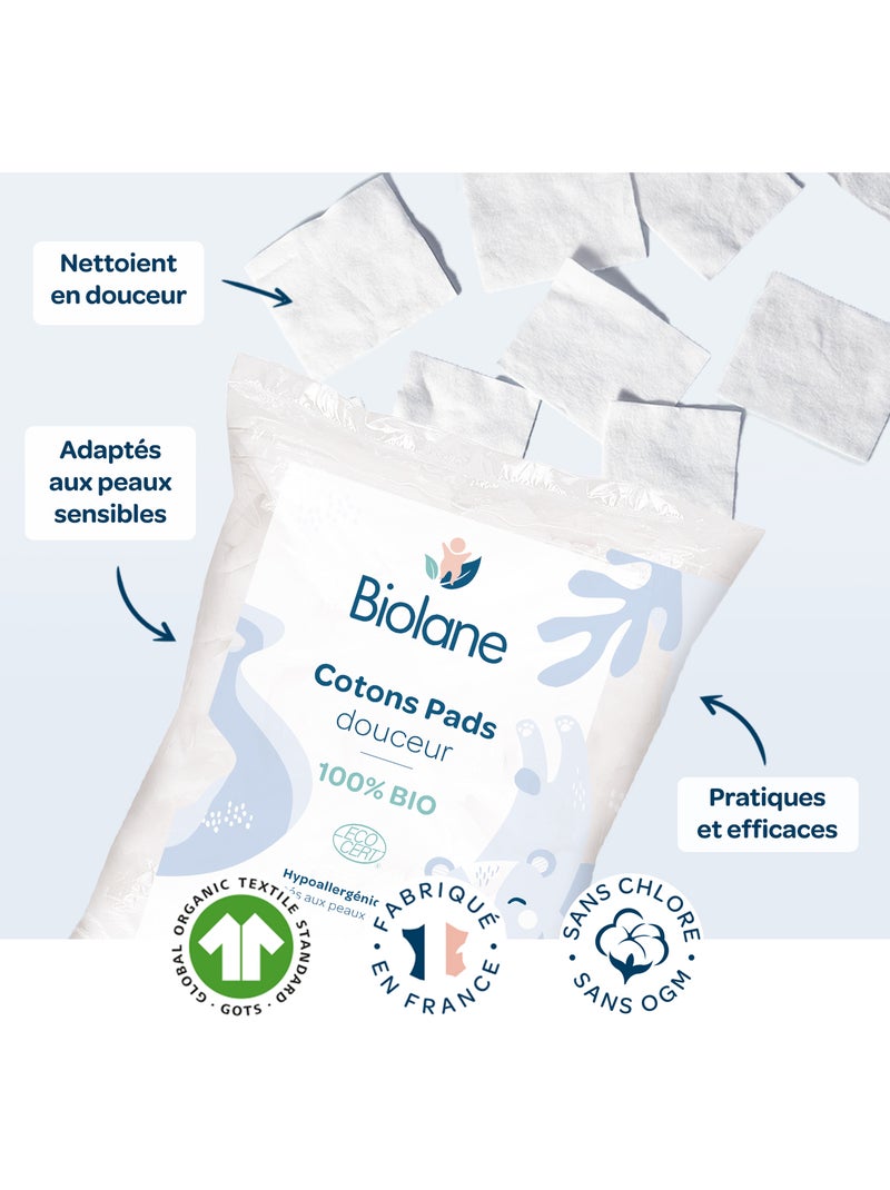 Cotons douceur 100% bio biolane Multicolore - Kiabi
