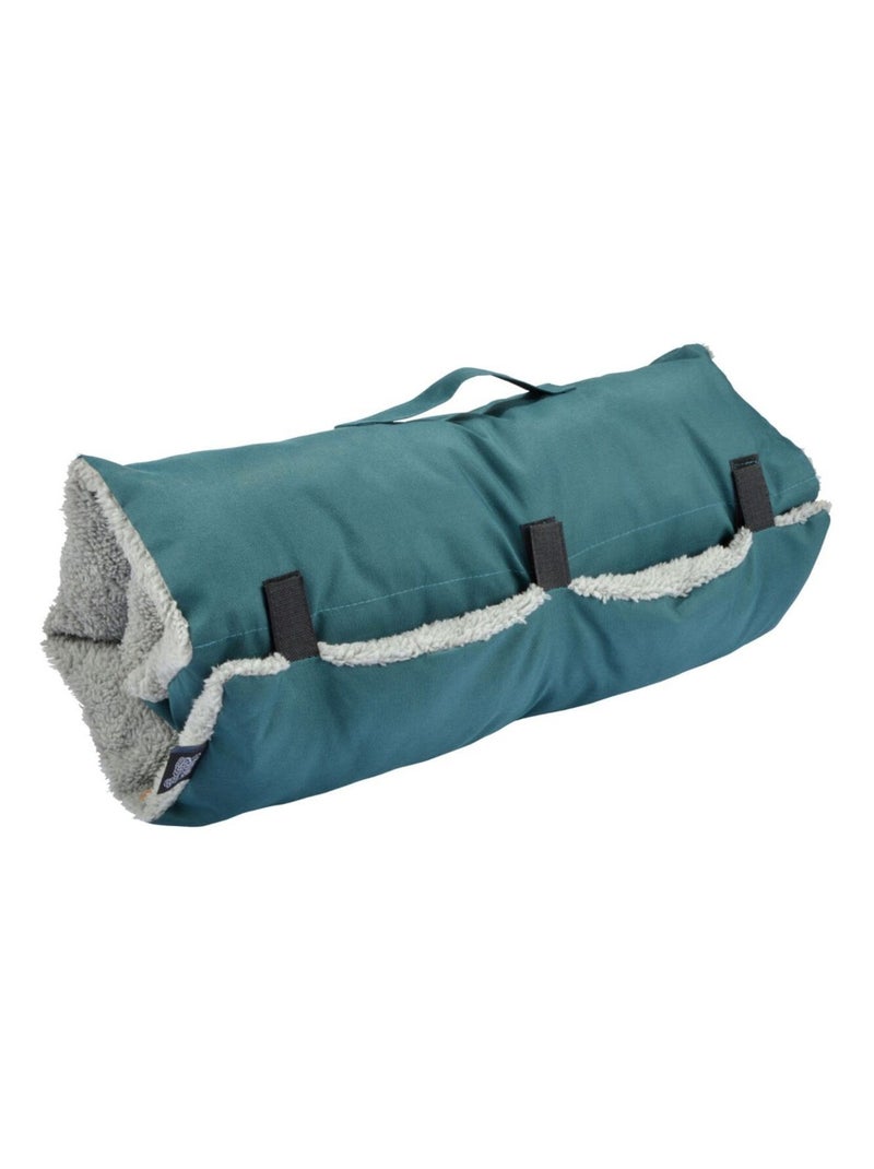 Couchage de voyage en sherpa Bleu - Kiabi