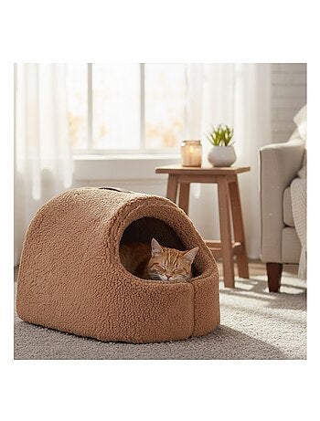 Couchage en peluche pour chat felpa