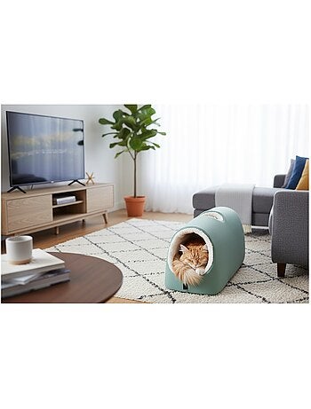 Couchage en tunnel pour chat
