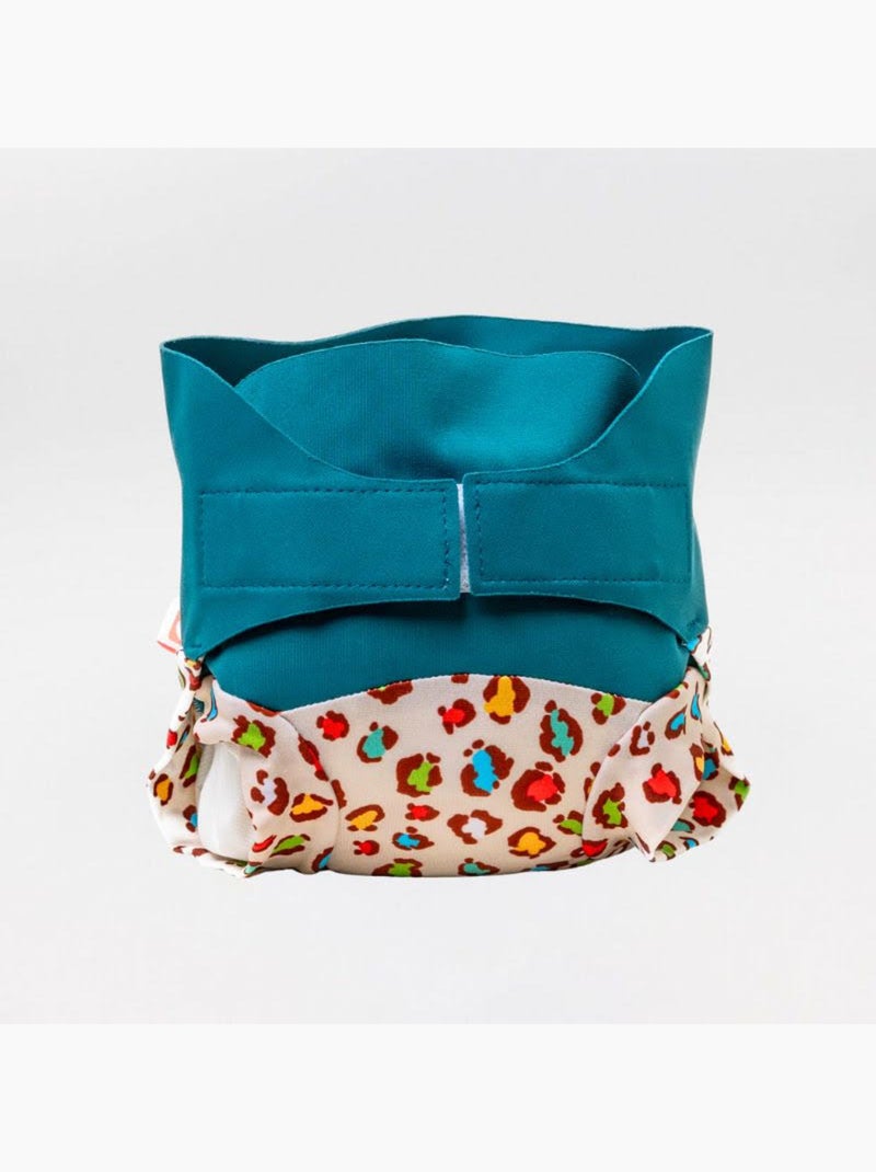 Couche de bain Brasilia Léopard - HAMAC Bleu saphir - Kiabi