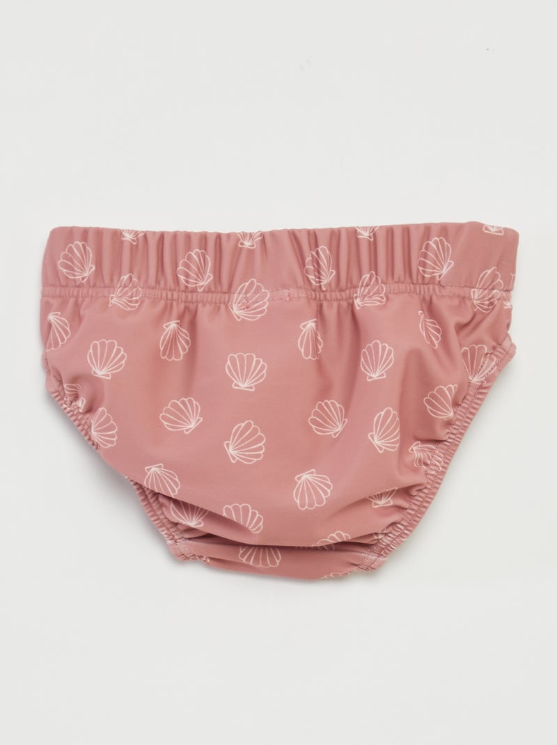 Couche de bain lavable ROSE - Kiabi