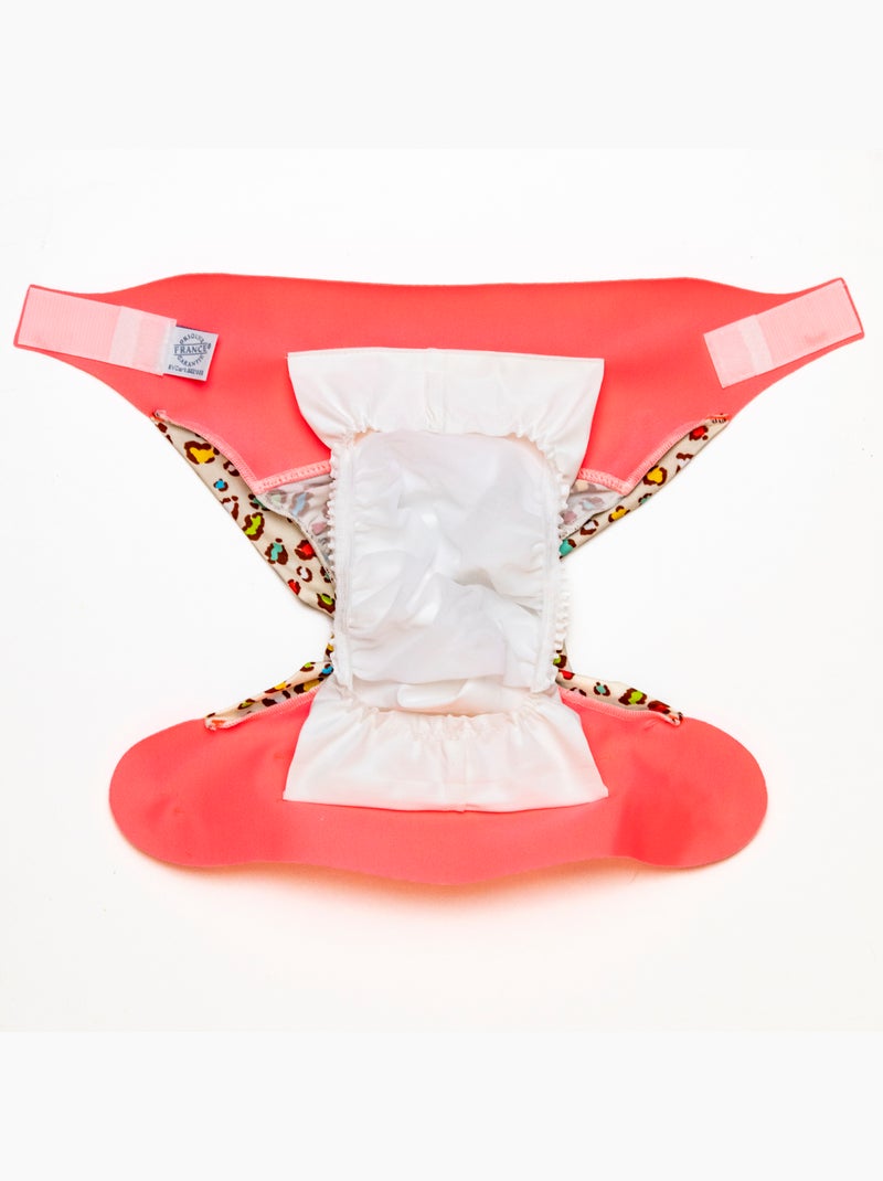 Couche de bain Macarena Leopard - HAMAC Rose fluo - Kiabi