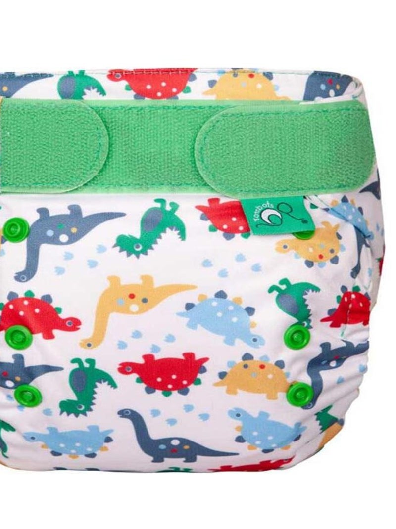 Couche lavable TE1 -  EASYFIT - Taille Unique (3.5-15kg) - Dino March Multicolore - Kiabi