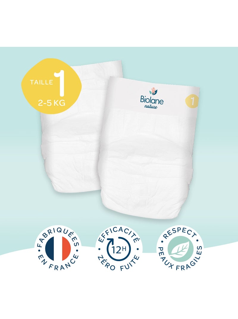 Couches écologiques Taille 1 (2 à 5 kg) – 28 couches N/A - Kiabi