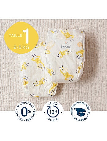 Couches taille 1 (6 paquets - 168 couches) biolane
