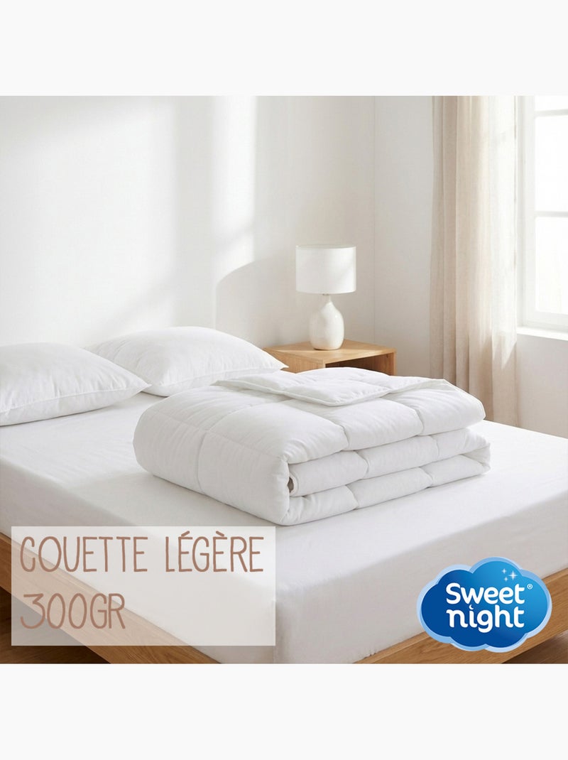 Couette - Enveloppe en Coton - Légère - Sans Traitement Blanc - Kiabi