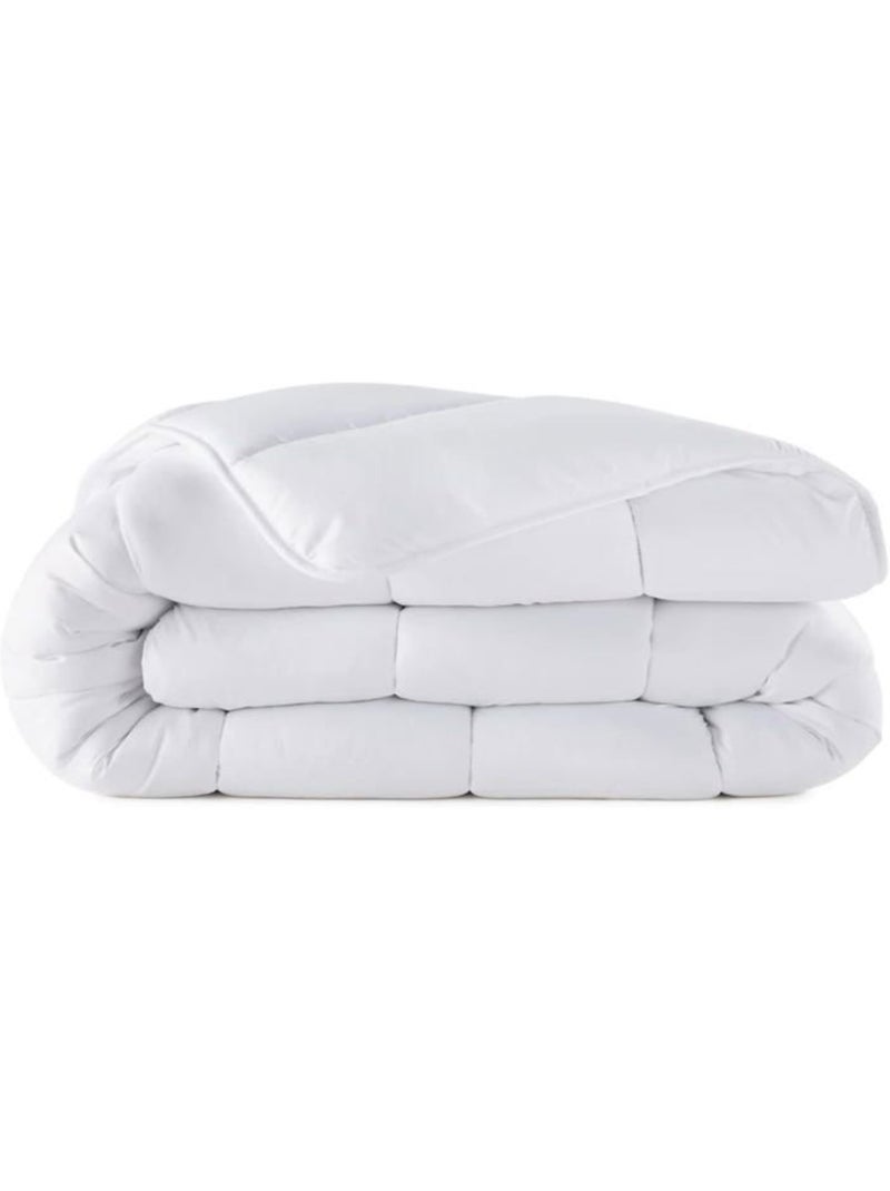 Couette - l22g - 140x200cm - topcool® - polyester siliconées - hypoallergénique Blanc - Kiabi
