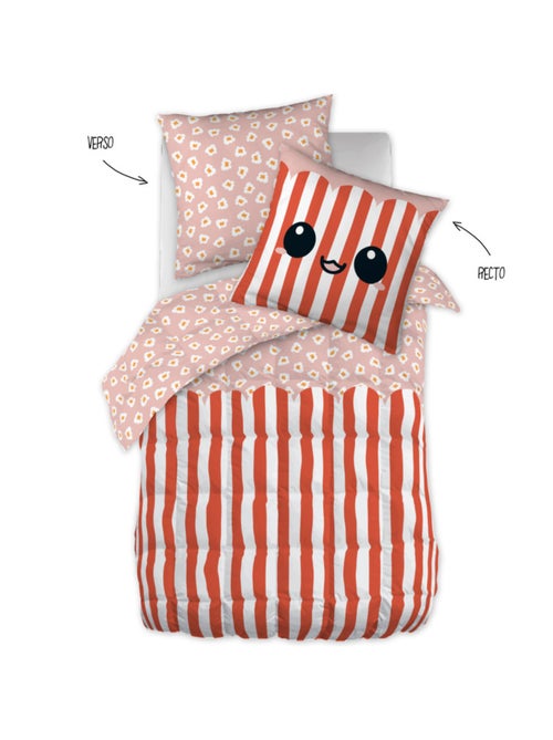 Couette - L'effet papillon - 100 % Coton 57 Fils/cm² - Kiabi Couette - L'effet papillon - 100 % Coton 57 Fils/cm² - Kiabi