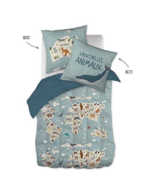 Couette - L'effet papillon - Coton - Kiabi Couette - L'effet papillon - Coton - Kiabi