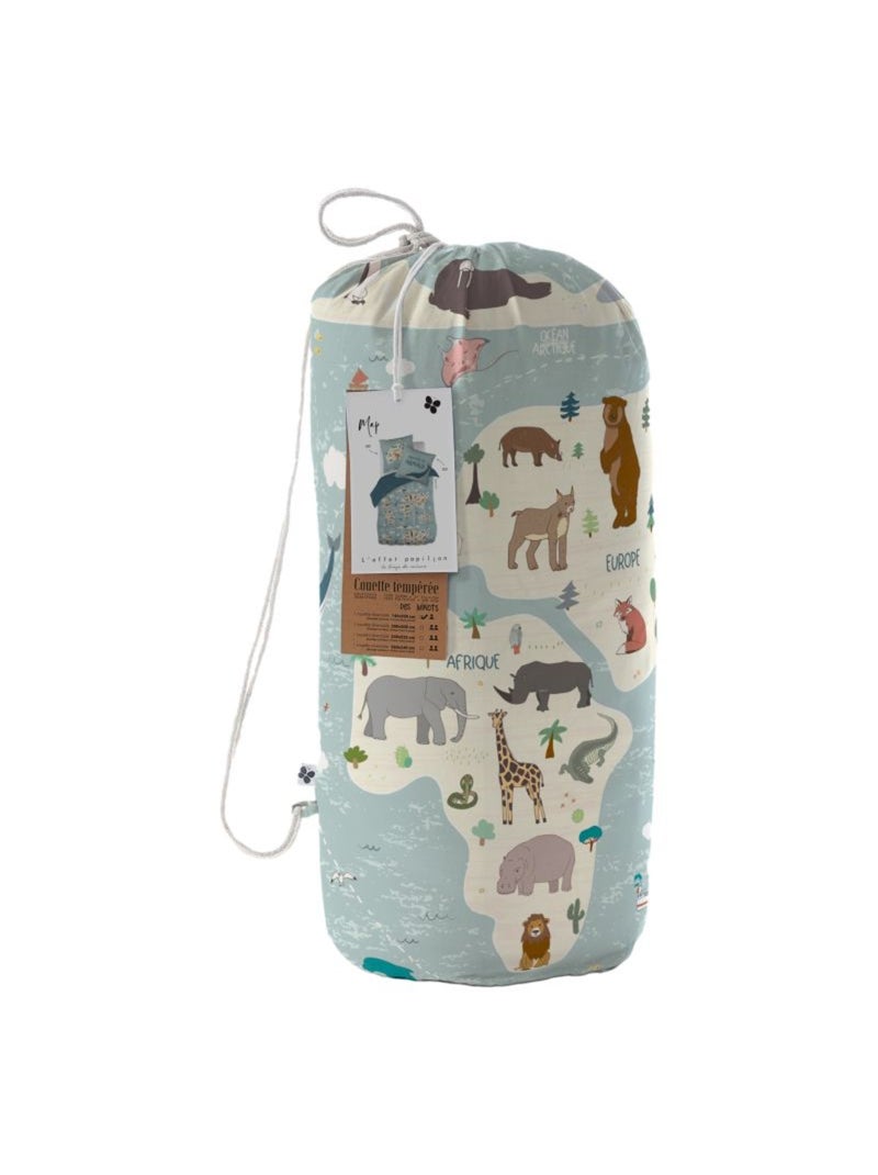 Couette - L'effet papillon - Coton Multicolore - Kiabi