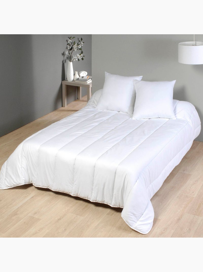 Couette 100 % polyester eclipse Blanc - Kiabi