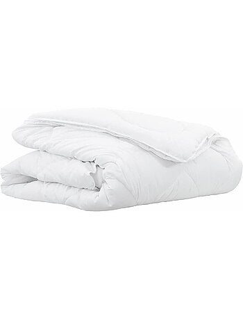 Couette 2-en-1 matelassée microfibre et polyester - vidaxl