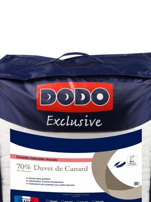 Couette 70% Duvet de Canard neuf Chaude - DODO - Kiabi Couette 70% Duvet de Canard neuf Chaude - DODO - Kiabi