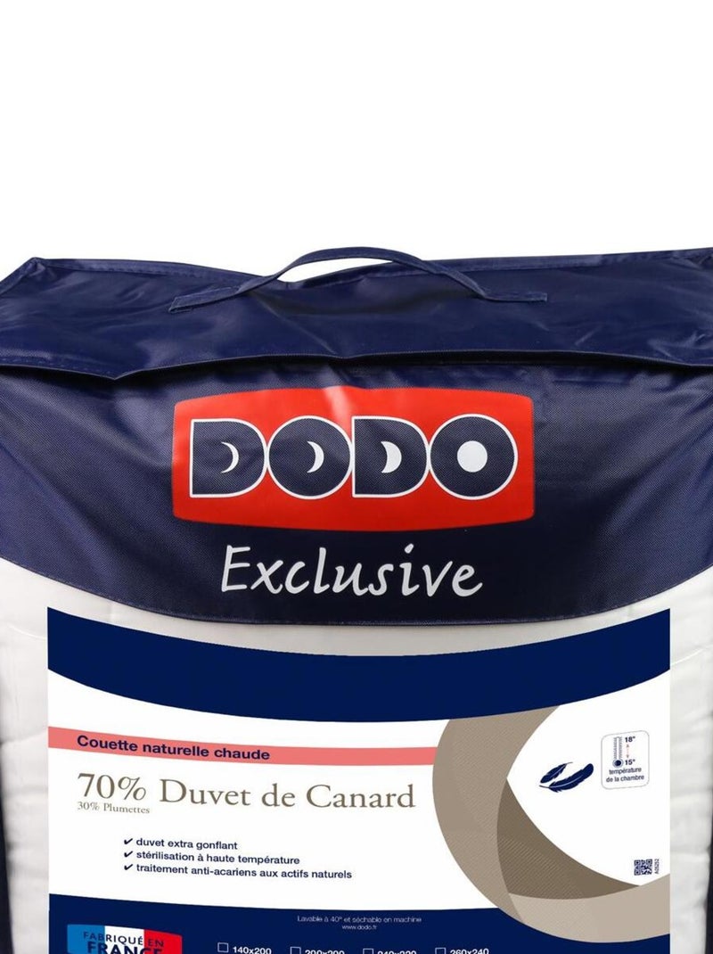 Couette 70% Duvet de Canard neuf Chaude - DODO Blanc - Kiabi
