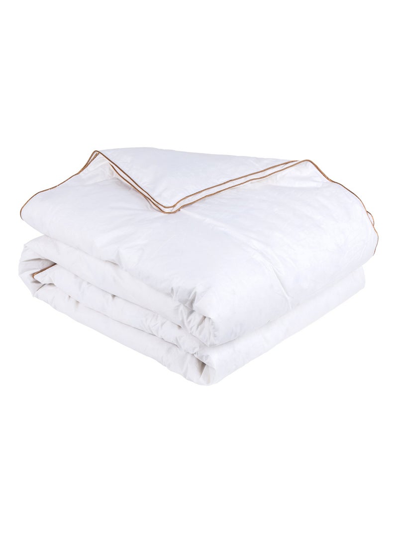 Couette 98% duvet anti-acariens 200gr automne-hiver Blanc - Kiabi