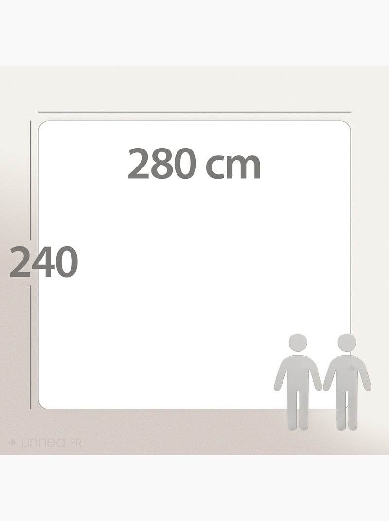 Couette BAMBOO garnissage viscose de bambou Chaud (hiver) 400 g/m2 Blanc - Kiabi