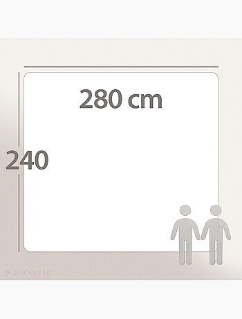 Couette BAMBOO garnissage viscose de bambou Léger (été) 200 g/m2