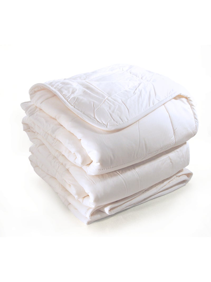 Couette BAMBOO garnissage viscose de bambou Léger (été) 200 g/m2 Blanc - Kiabi
