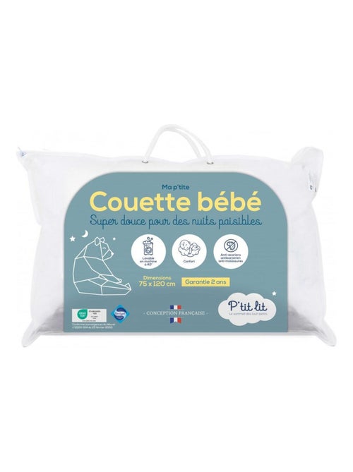 Couette Bébé | Enfant - 75x120 cm | Oeko-Tex - Kiabi Couette Bébé | Enfant - 75x120 cm | Oeko-Tex - Kiabi