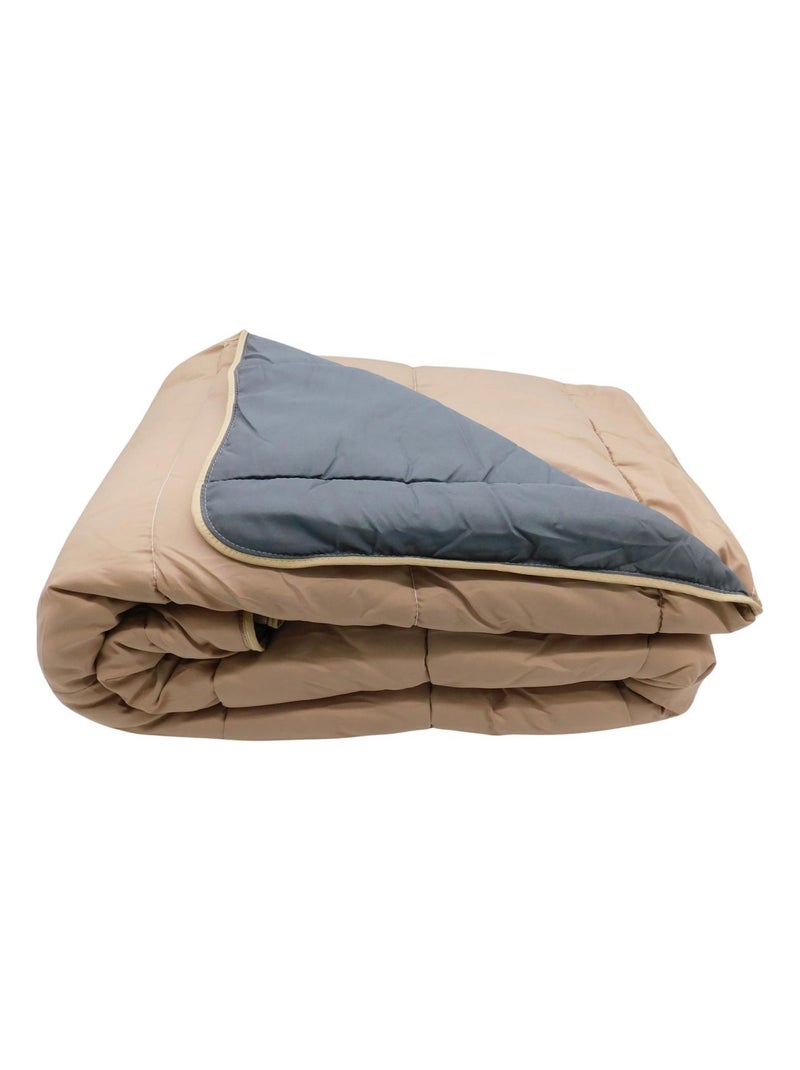 Couette Bicolore Légère Gris Doré - Kiabi