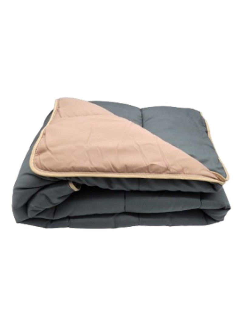 Couette Bicolore Légère Gris Doré - Kiabi