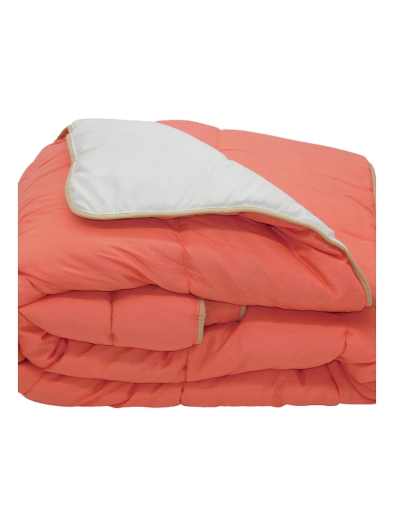 Couette Bicolore tempérée Corail - Kiabi