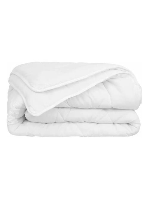 Couette blanche coton bio 140x200 cm 500 grs - Kiabi Couette blanche coton bio 140x200 cm 500 grs - Kiabi