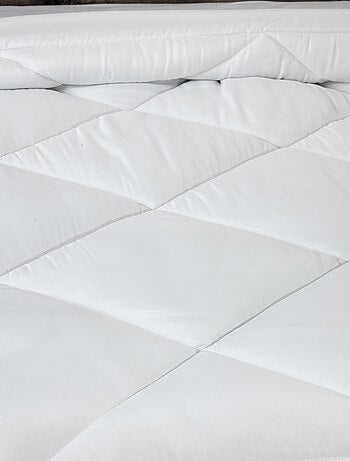 Couette blanche tempérée Anti-Acariens toutes saisons