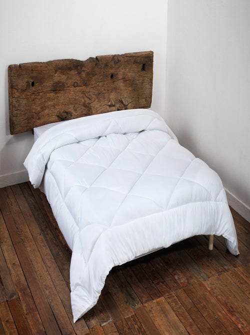 Couette blanche tempérée Anti-Acariens toutes saisons - Kiabi