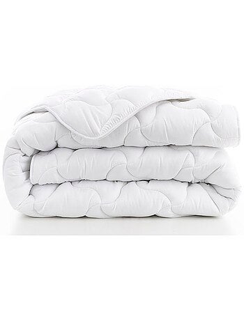 Couette chaude - abeil - douceur absolue 200 x 200 cm - blanc