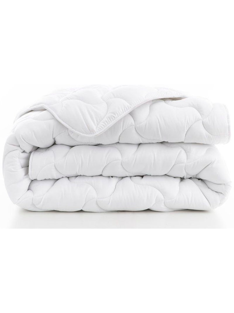 Couette chaude - abeil - douceur absolue 200 x 200 cm - blanc Blanc - Kiabi