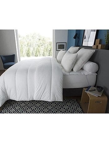 Couette chaude 400gr/m² - dodo - country - 240 x 260 cm - blanc