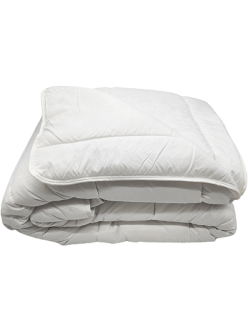Couette chaude anti acariens & anti bactériens - 2 personnes 240 x 260 Blanc - Kiabi