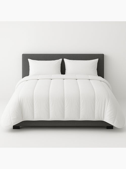 Couette Chaude Coton Percale à Bouillir - 2 Personnes 220 x 240 - Kiabi
