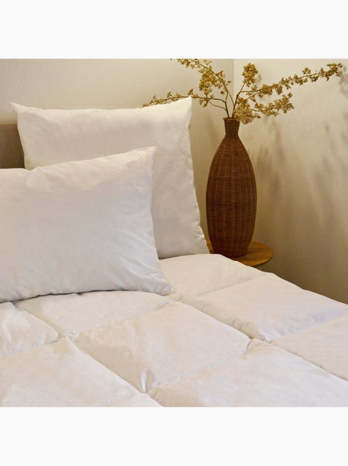Couette chaude duvet et plumettes - Kiabi