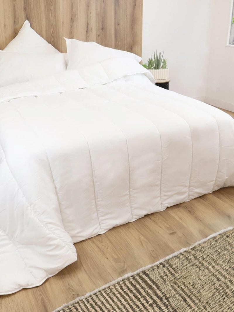 Couette chaude hiver 550gr OLYMPE Blanc - Kiabi