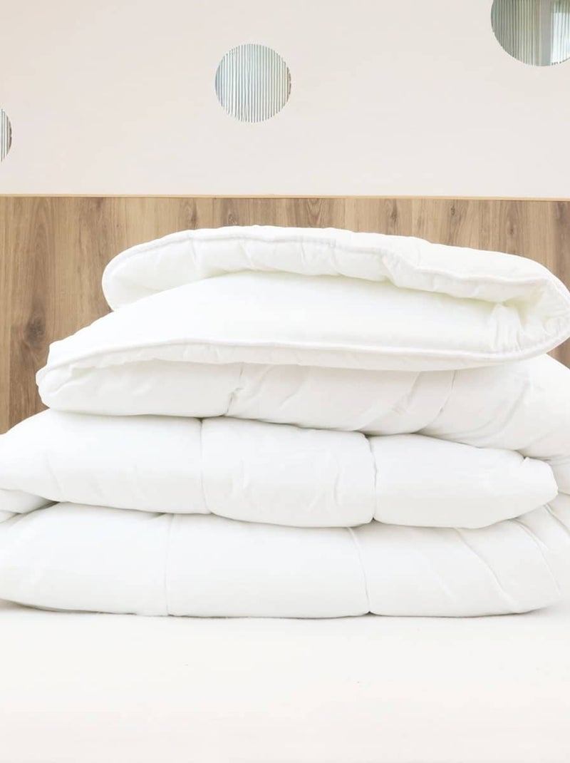 Couette chaude hiver 550gr OLYMPE Blanc - Kiabi
