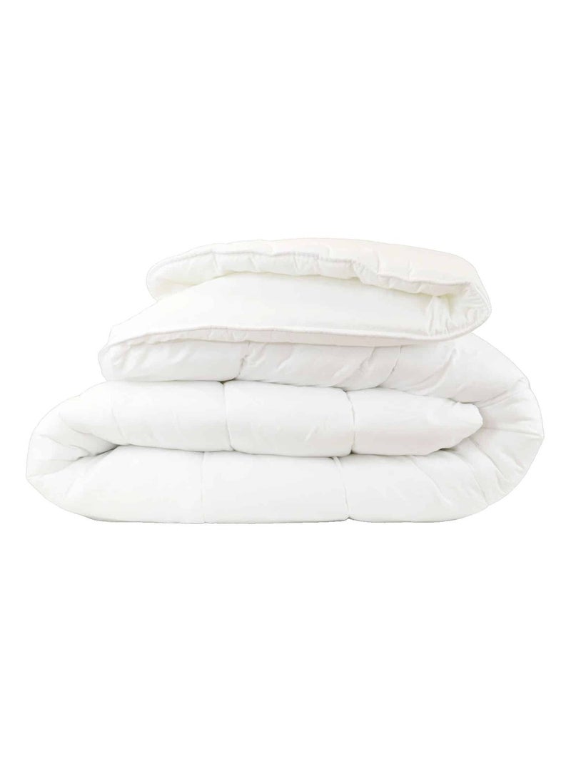 Couette chaude hiver 550gr OLYMPE Blanc - Kiabi