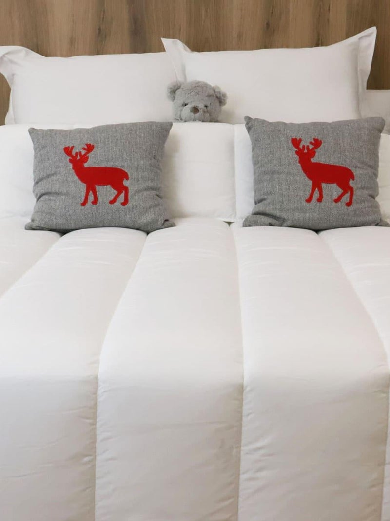 Couette chaude hiver 550gr OLYMPE Blanc - Kiabi