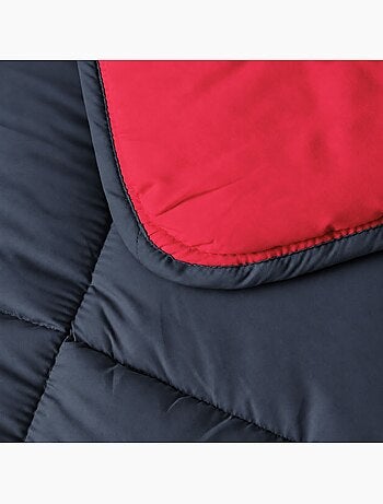 Couette chaude microfibre bicolore 400 gr/m2