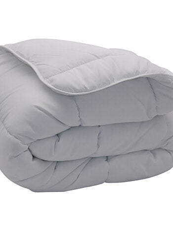 Couette chaude Microfibre Blanche - 1 ou 2 personnes 200 x 200