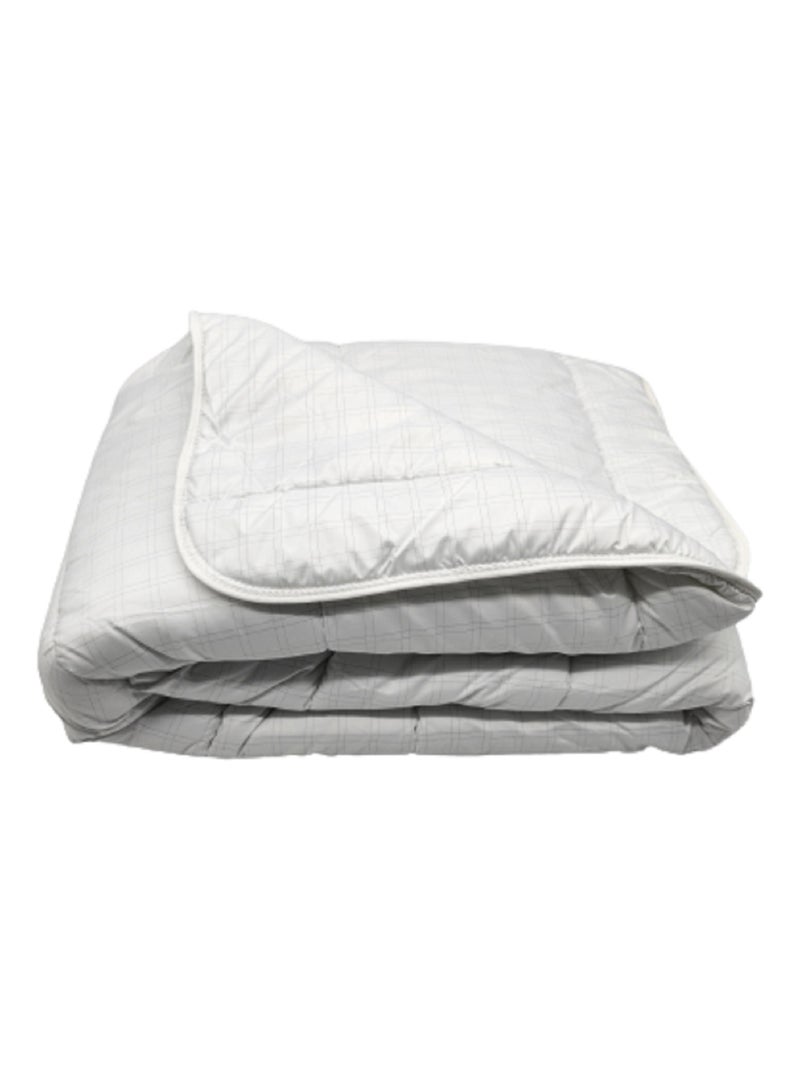 Couette chaude relaxante Blanc Argenté - Kiabi