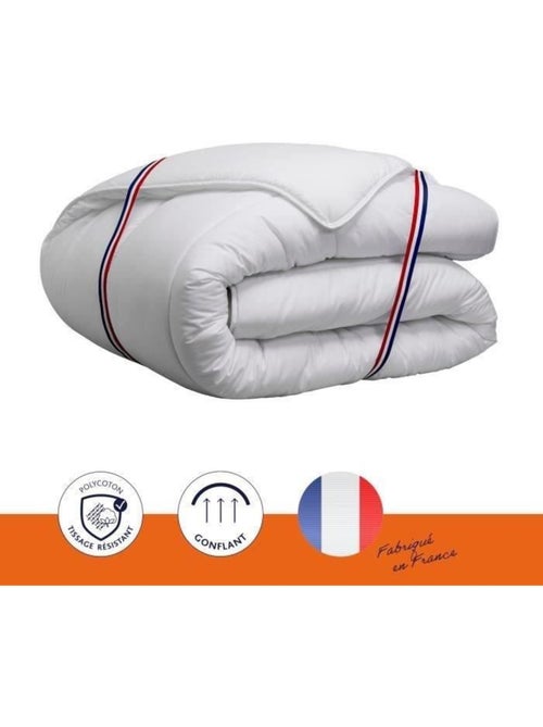 Couette Chaude Vancouver 400gr/m² - DODO - 200 x 200 cm - Blanc - Kiabi
