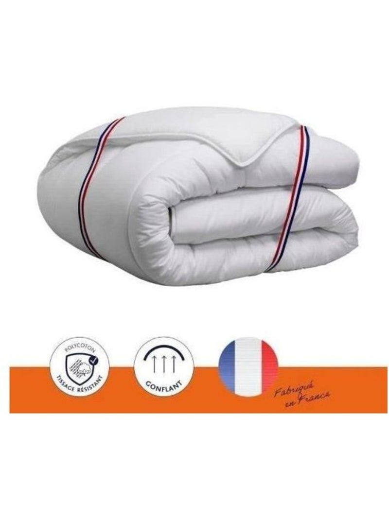 Couette chaude vancouver 400gr/m² - dodo - 240 x 260 cm - blanc Blanc - Kiabi
