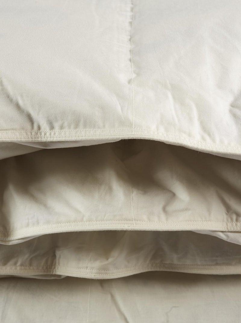 Couette confort duvet de canard Ecru - Kiabi