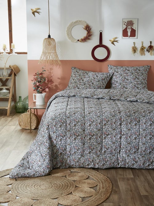 Couette coton imprimee Malia en fleurs - Kiabi Couette coton imprimee Malia en fleurs - Kiabi